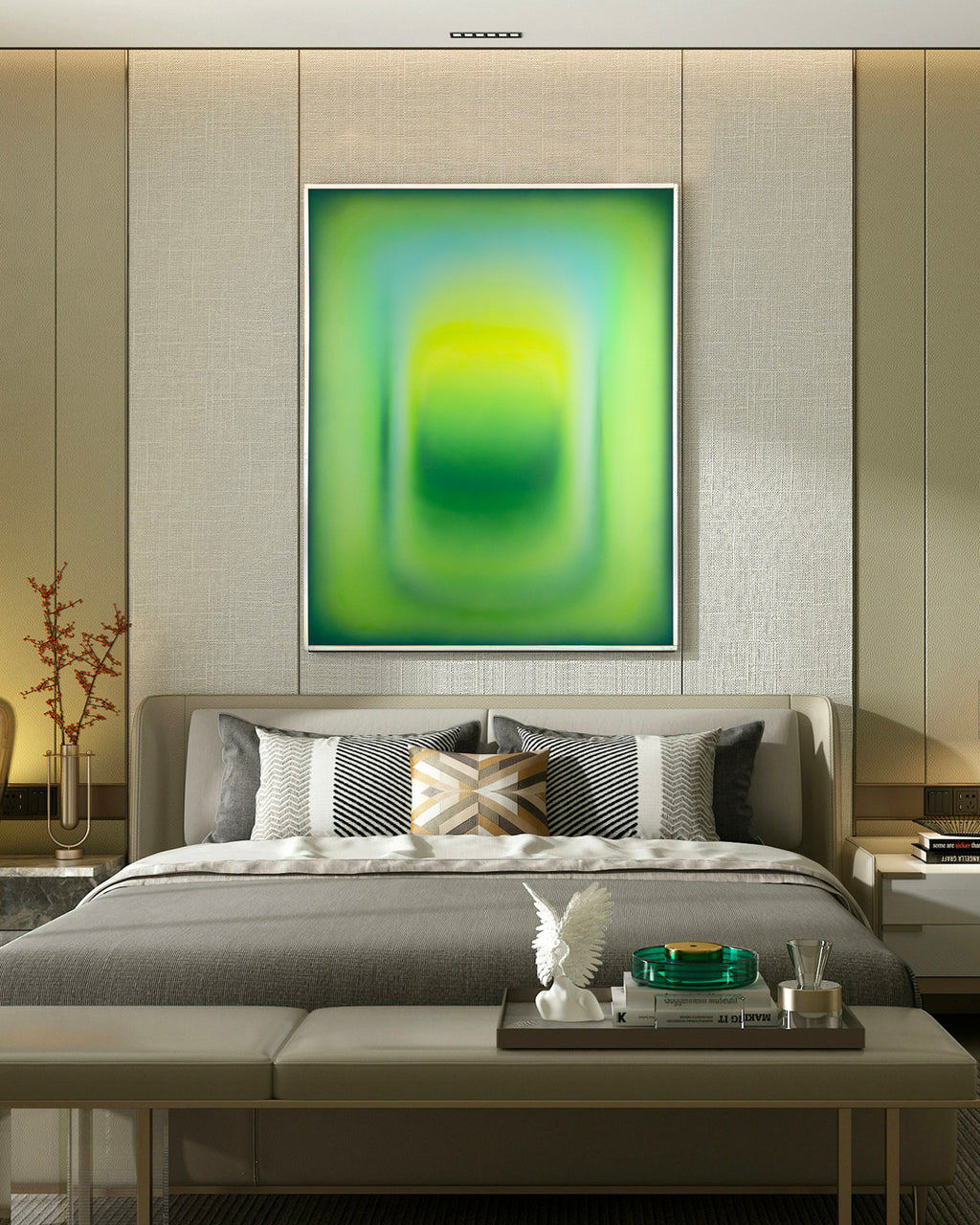 peinture "spring flare"