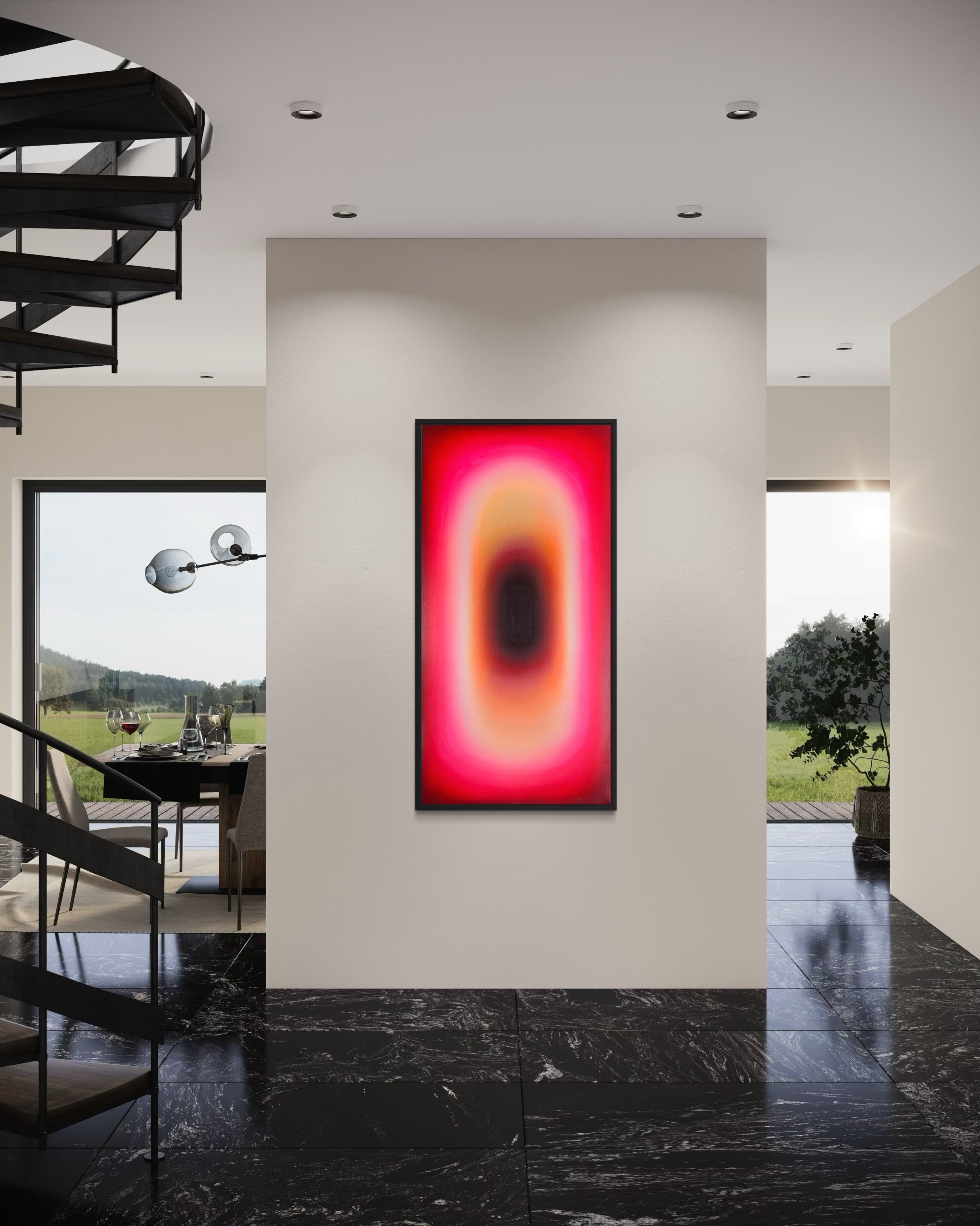 peinture "The Flame"